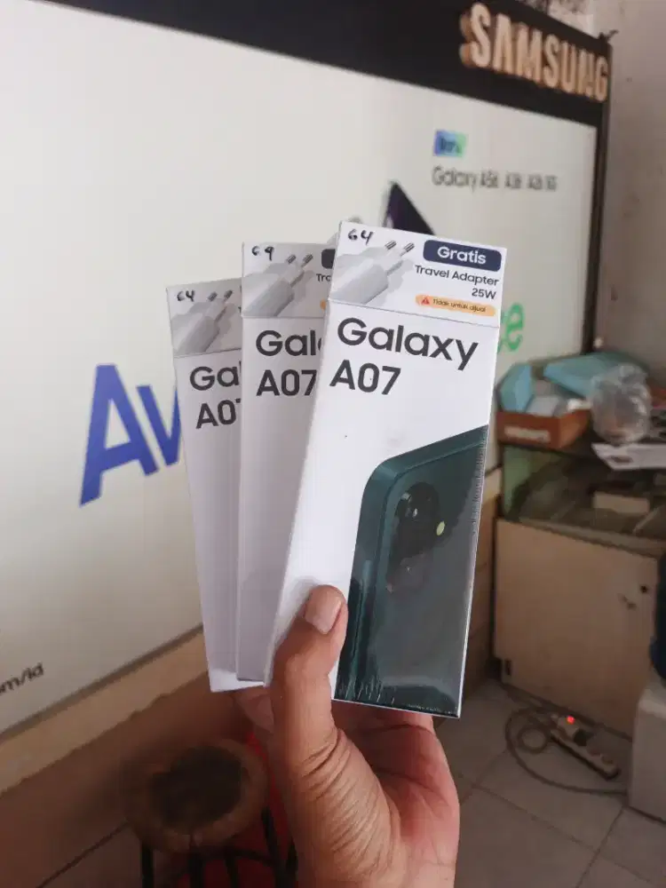 Berminat silahkan W Samsung Galaxy A07 4/64 Garansi resmi 1thn