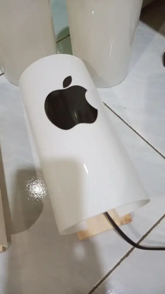 Lampu dinding kayu jati Belanda vintage