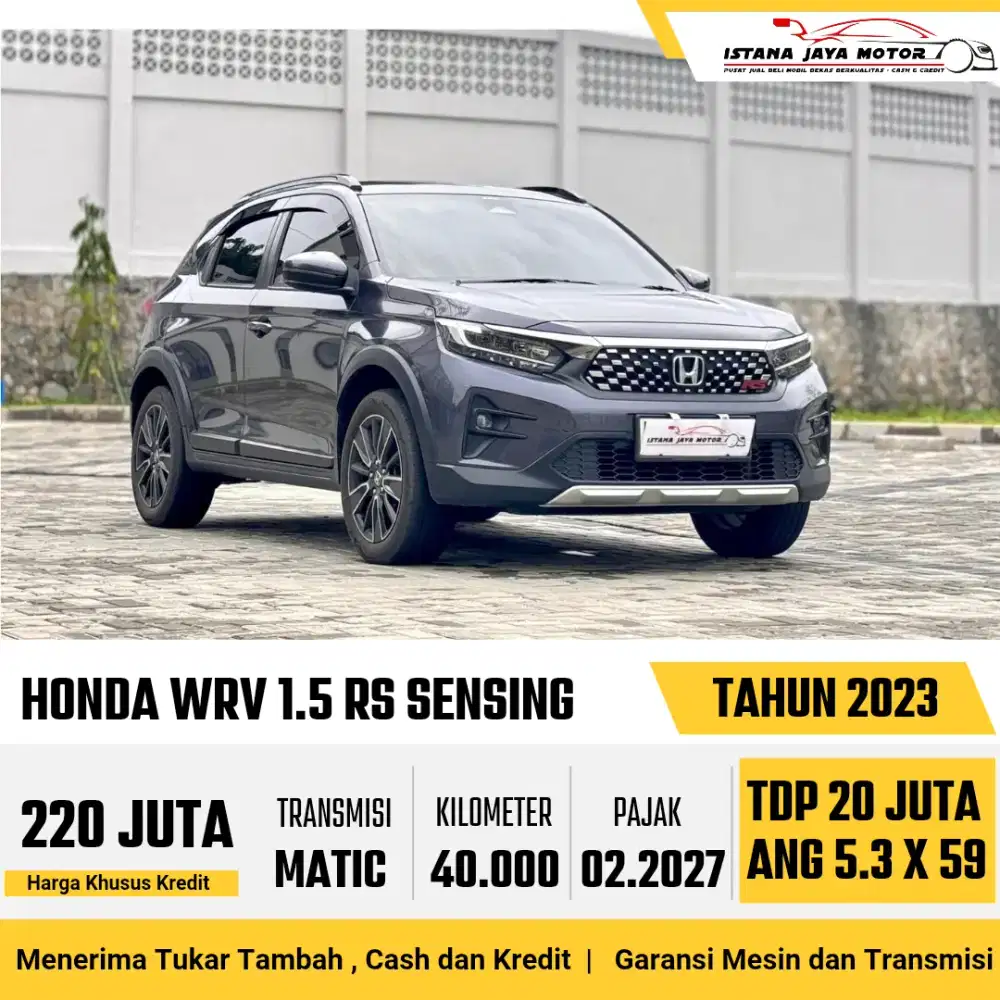 HONDA WRV 1.5 RS SENSING 2023