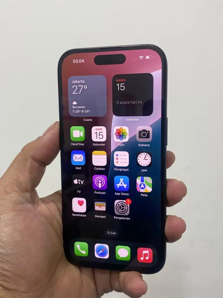 IPHONE 15 128GB IBOX SECOND BLACK