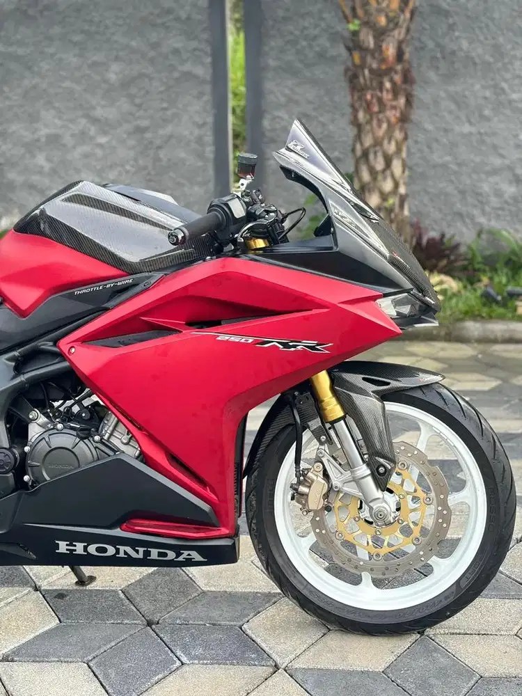 Honda CBR 250RR thn 2019 Merah Doff Odo 13rb Part Double Koko Motor