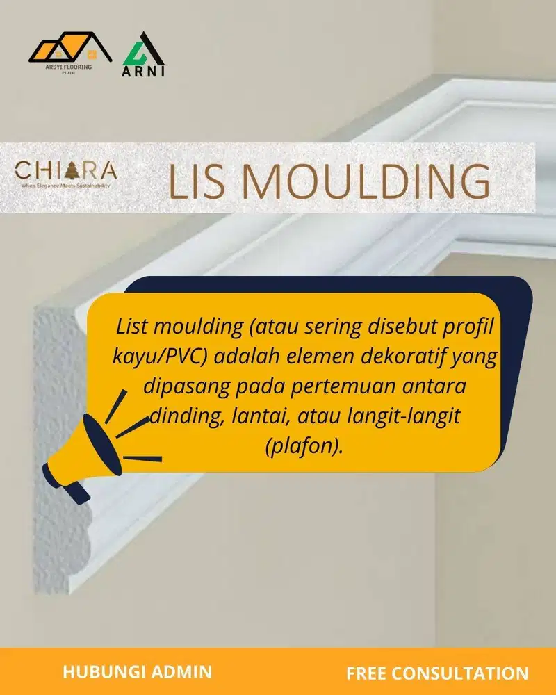 Moulding Chiara|ANTI RAYAP TERMURAH