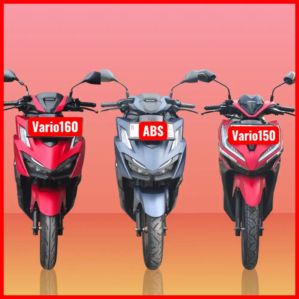 Dp 500rb Honda Vario 125 cbs iss, 160 ABS (KTP daerah bs kredit) 150