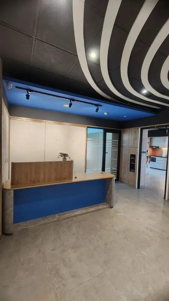 Kantor Premium 100m2 Full Furnised The Kensingtown Office Tower