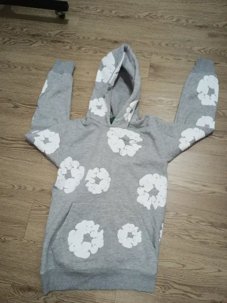 Denim tears hoodie gray original second