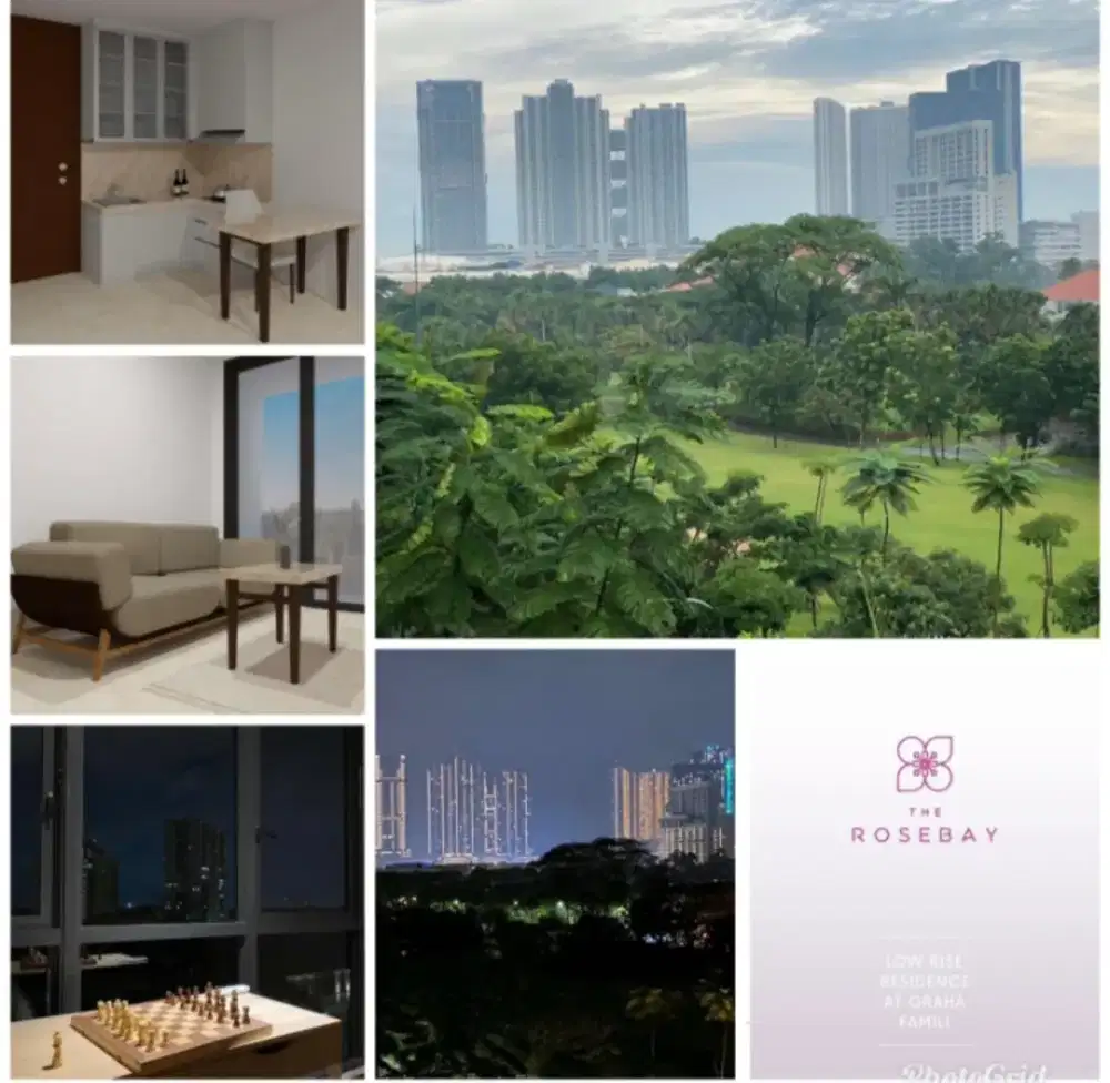 Sewa Apartments ROSEBAY GRAHA FAMILY,dkt Dian istana,Pakuwon,citraland