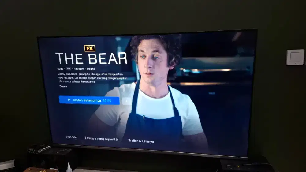 Tv layar lebar TCL 55 inch 55A10 4k androidtv smart tv bukan 43 50 32