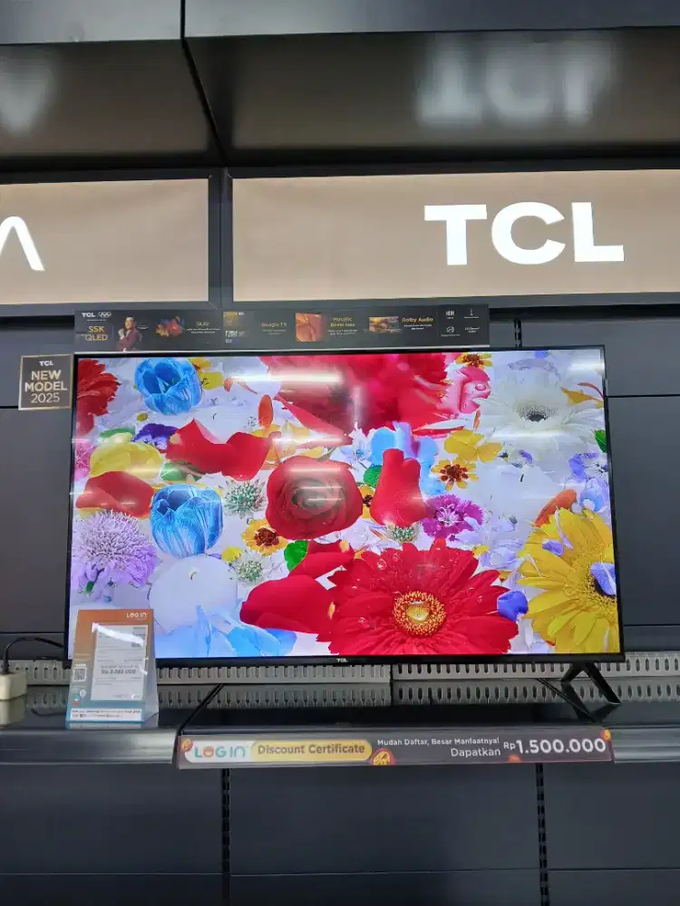 KREDIT TV TCL GOOGLE TV 43 INCH