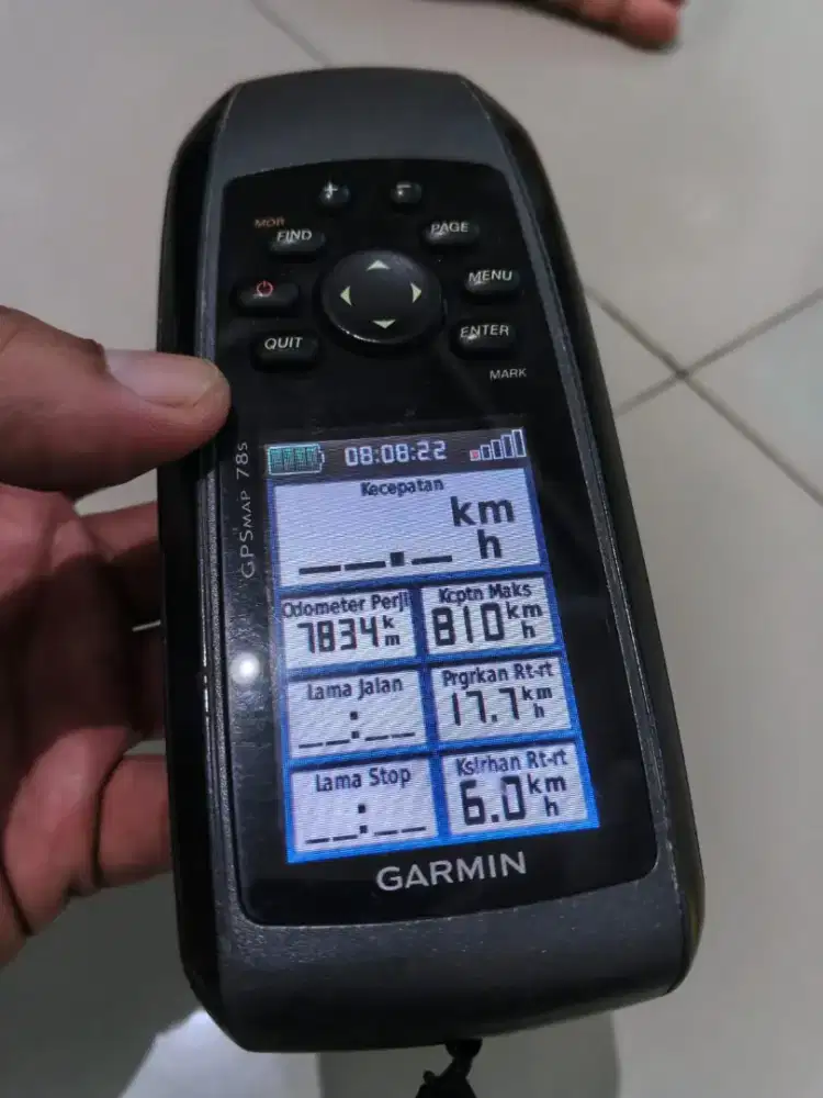 GPS Garmin 78s Preloved Good condition