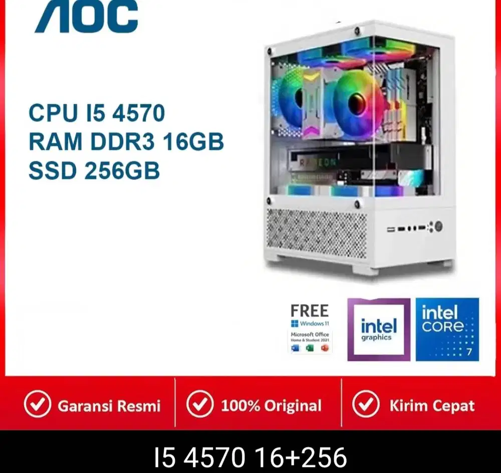 PC + keyboard + mouse + usb wifi