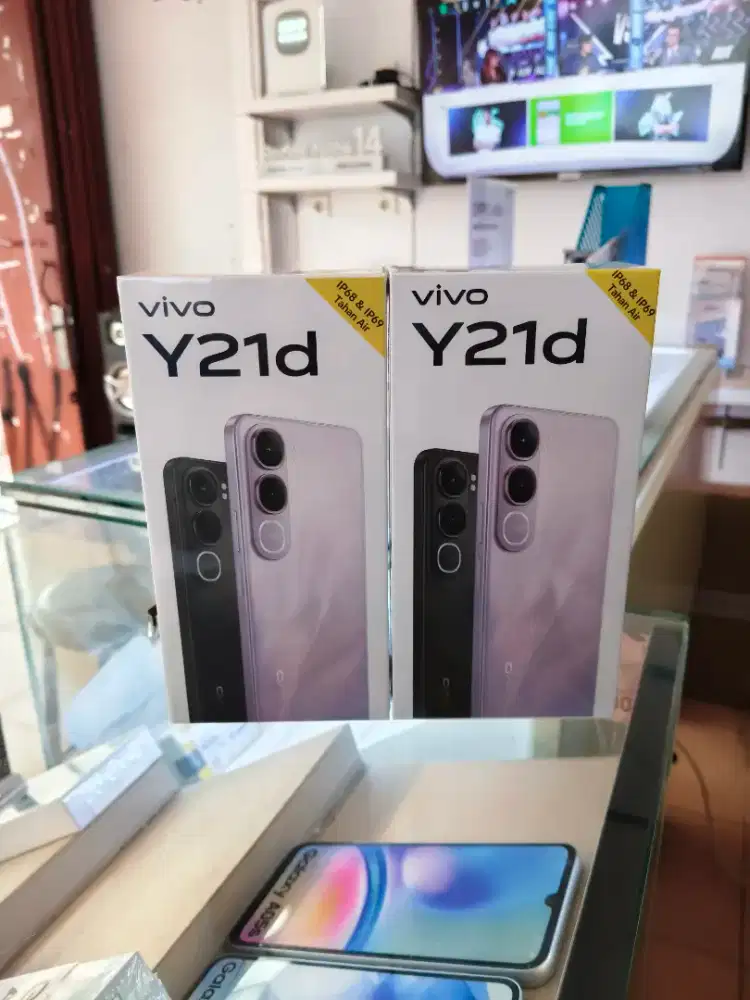 VIVO Y21d 12/256 GARANSI RESMI 1 TAHUN, COD AREA KLATEN