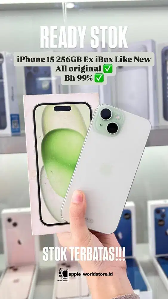 iphone 15 256gb second like new