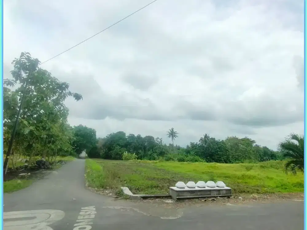TANAH MURAH DI JOGJA JL GODEAN LOKASI STRATEGIS COCOK UNTUK INVESTASI