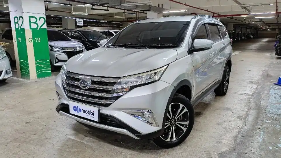 DP MURAH Daihatsu Terios 1.5 R Bensin-AT 2018 Silver CKKSB