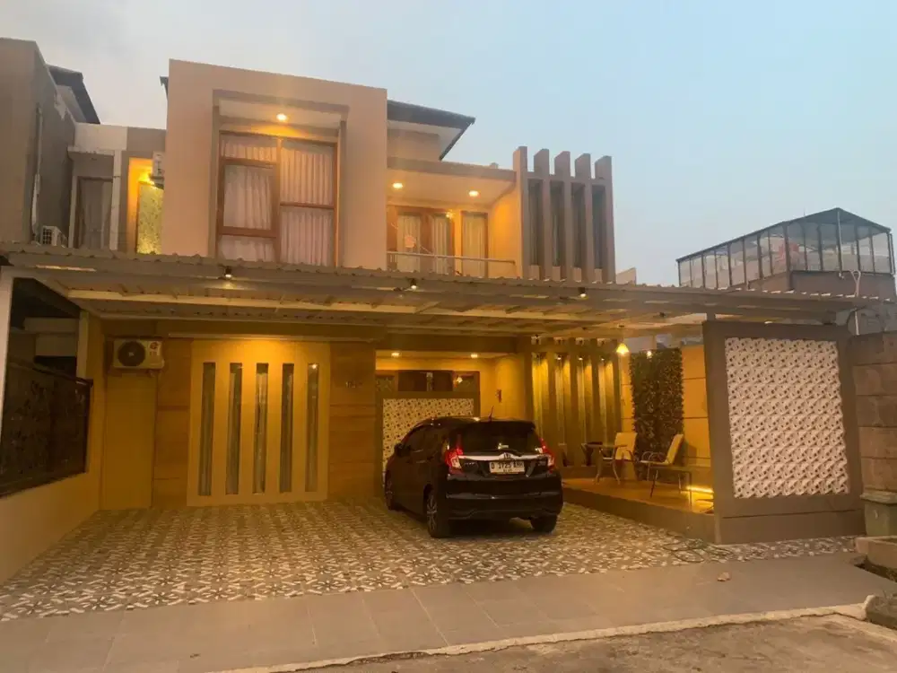 Rumah Bagus Semi Furnish Cluster Cherry Field Buahbatu