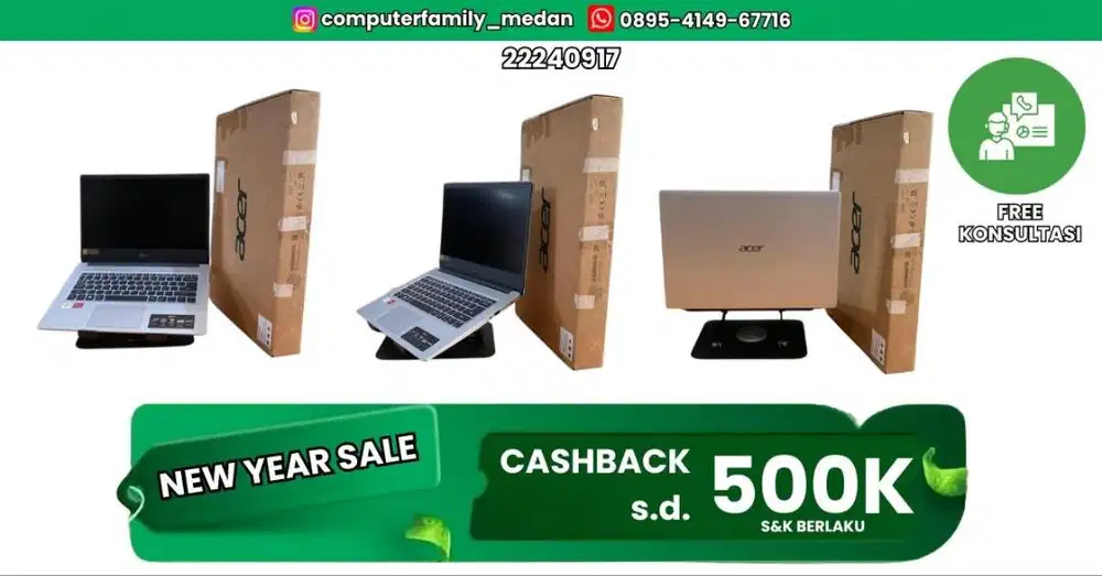 ACER ASPIRE A314-22 FHD AMD ATHLON SILVER 3050U RAM 4 SSD 256GB