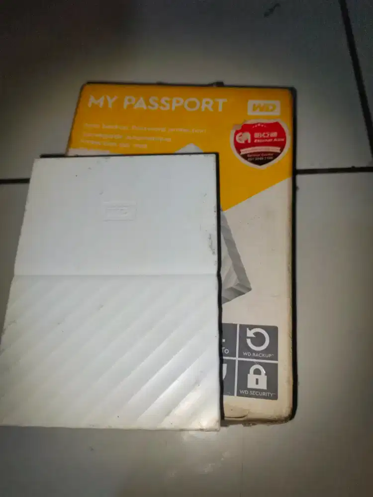 HDD Hardisk HardDisk Hard Disk WD 4TB 4 TB External Eksternal 2.5 Inch