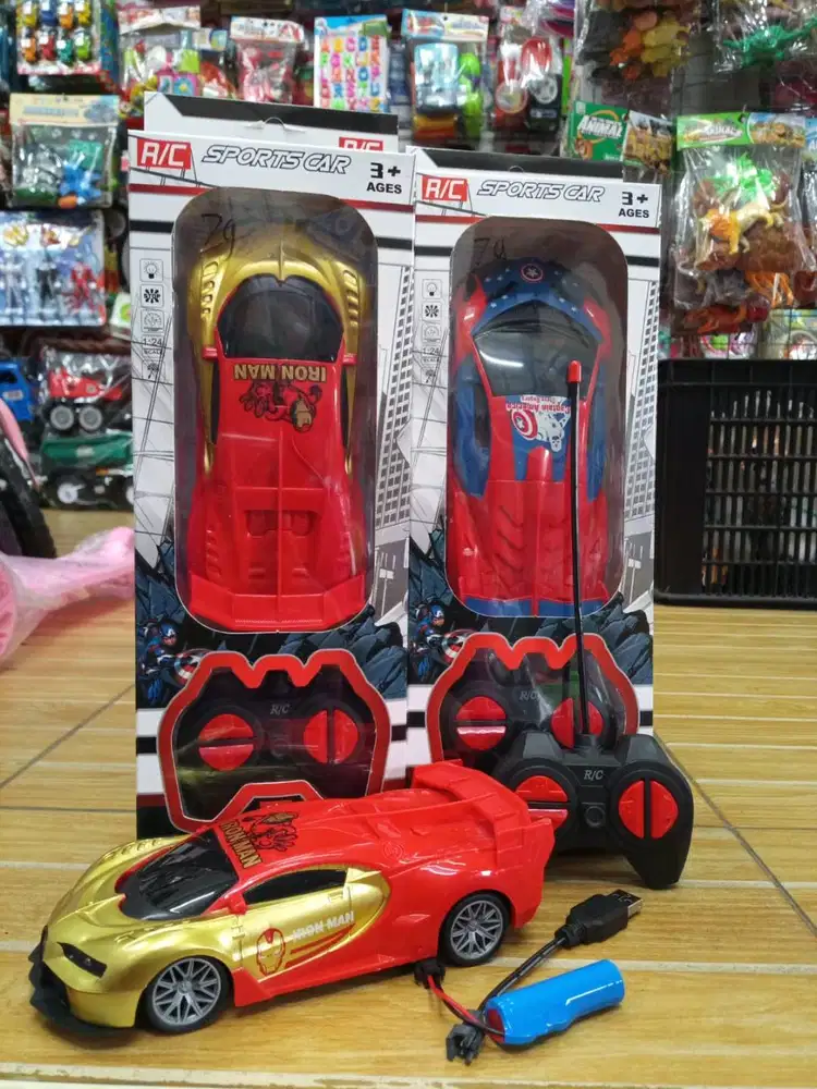 mainan anak rc avengers