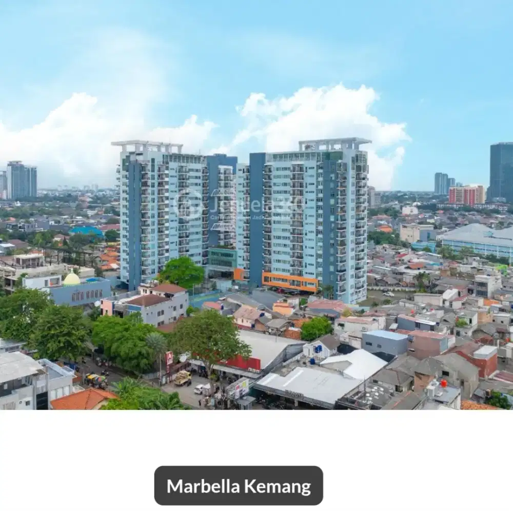 Jual Apartemen Marbela di Jalan Bamgka Raya , Kemang ,Jakarta Selatan
