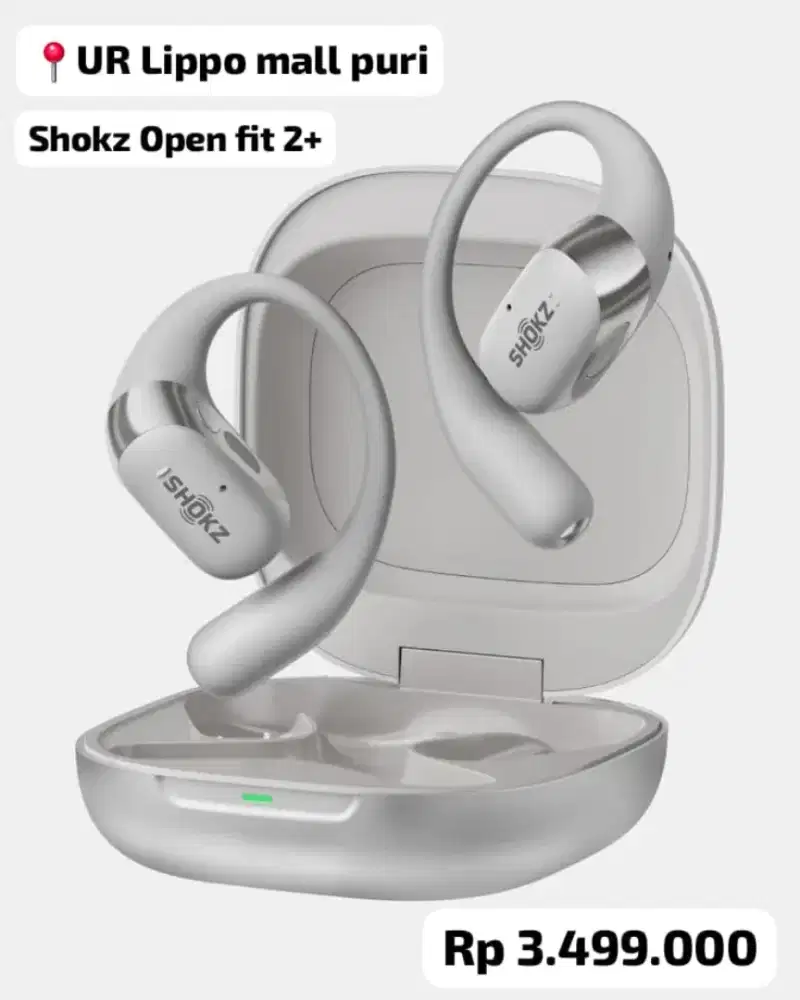Shokz Open fit 2+ Garansi Tam