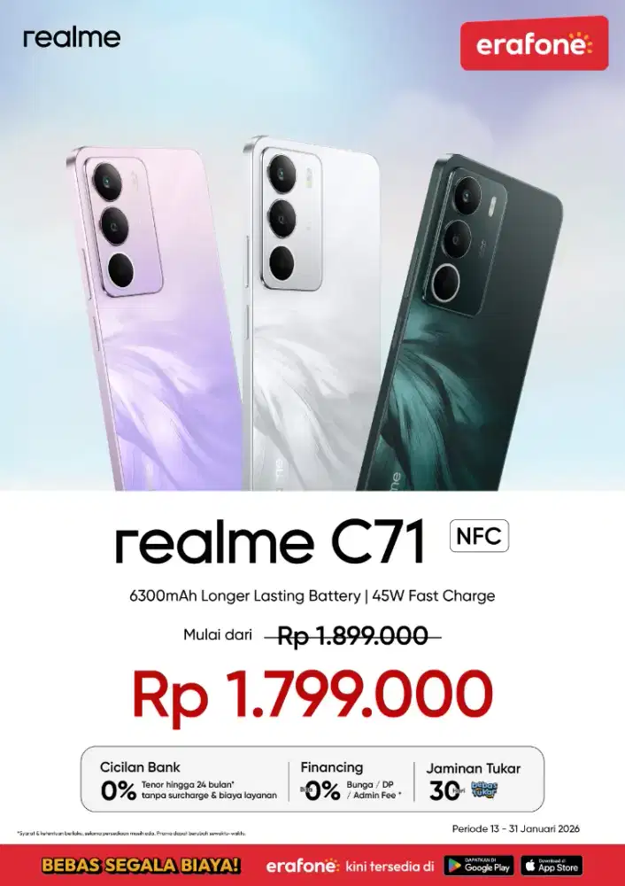 New Realme C71 4/128