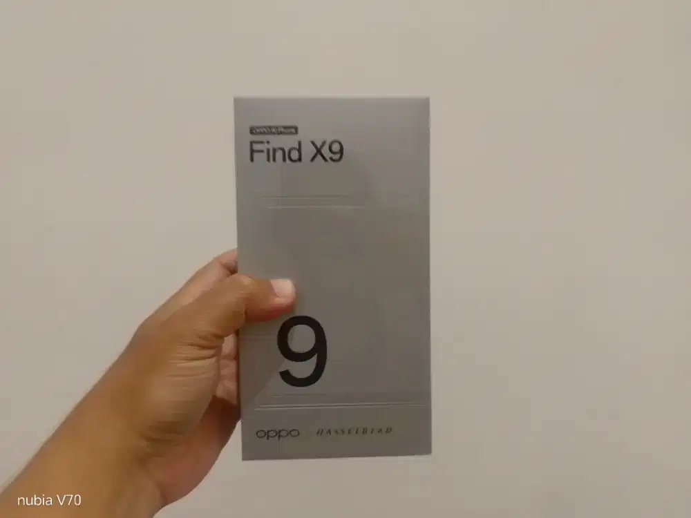 OPPO FIND X9 12/256 BLACK BARU 100% SEGEL