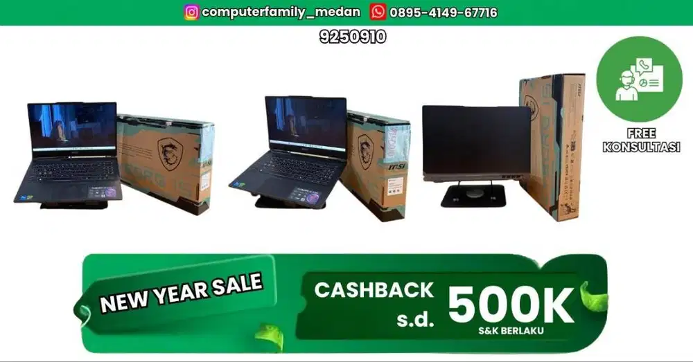 MSI CYBORG 15 A13UDXK CORE I7-13620 RAM 16 SSD 512GB/RTX 3050 6GB