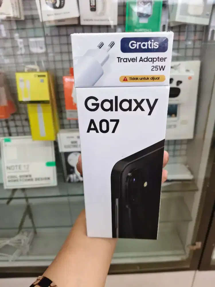 SAMSUNG A07 8/256 GARANSI RESMI 1 TAHUN, COD AREA KLATEN