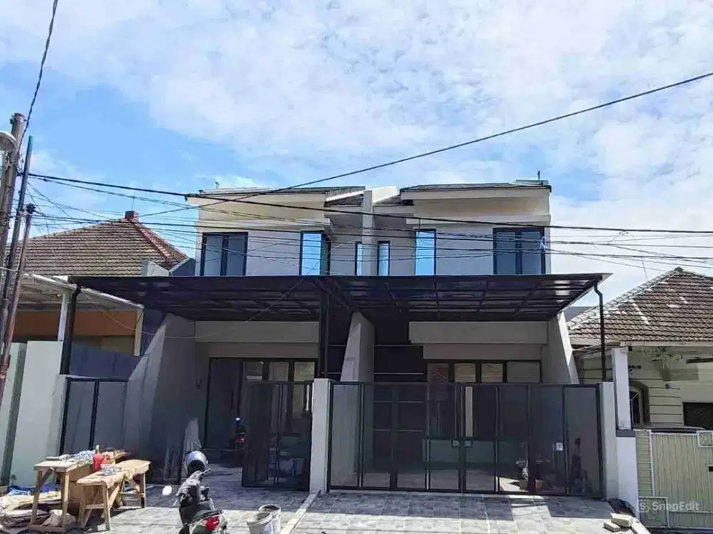 Jual Rumah Baru Siap Huni Pondok Tjandra 
2 Lantai New Gress Minimalis Modern