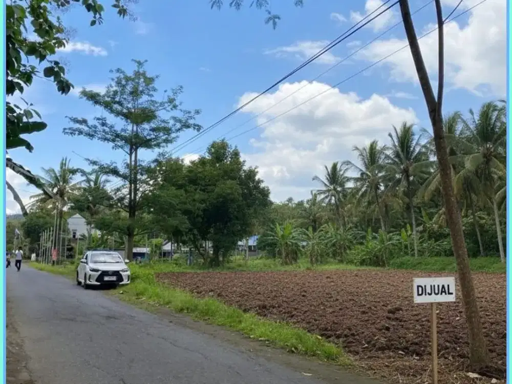 TANAH STRATEGIS DI JOGJA SHM COCOK UNTUK INVESTASI DI KALIBAWANG KULONPROGO