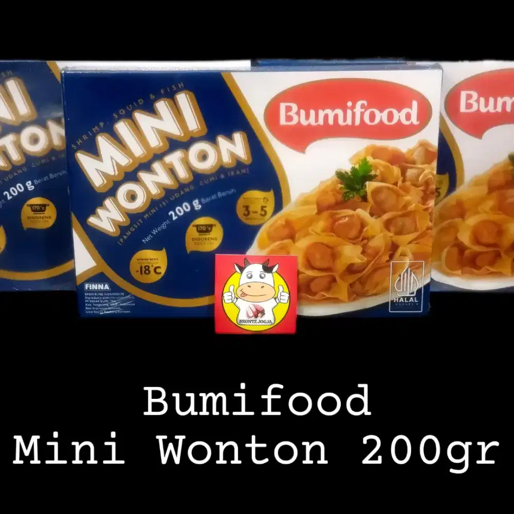 Bumifood mini Wonton 200gr - Brontz Jogja