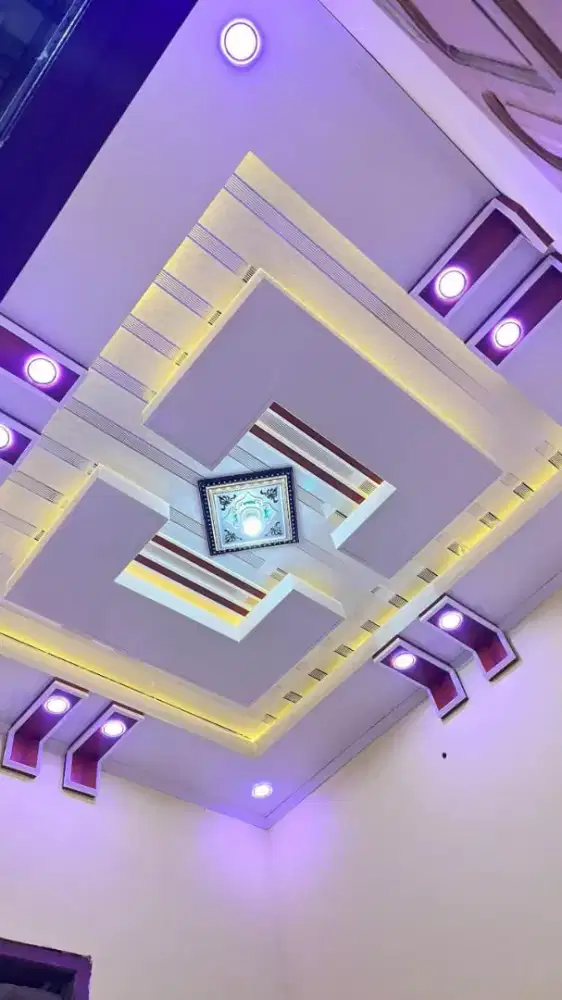 Plapon PVC terpasang