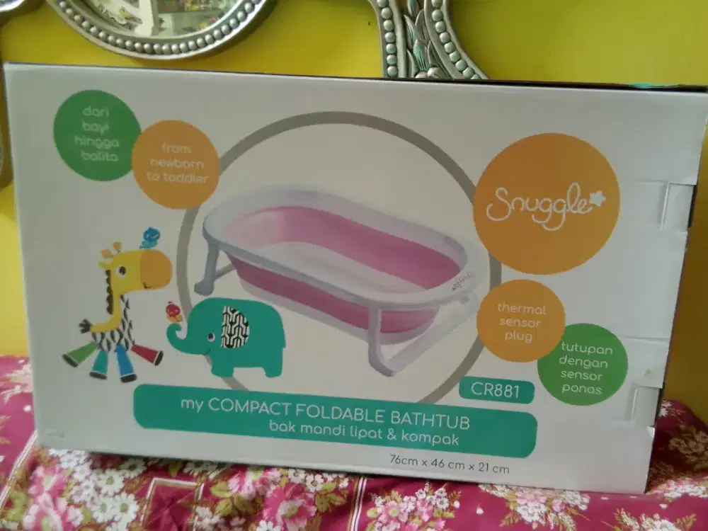 New BAK MANDI bayi PINK MEREK SNUGGLE