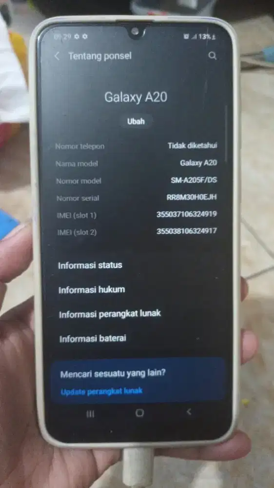 Samsung galaxy a20 3/32gb nego tipis