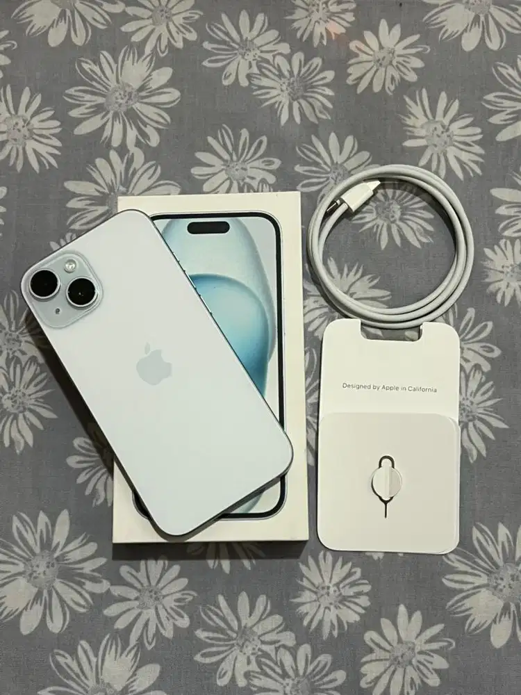 Iphone 15 128 IBOX REsmi Fullset Mulus