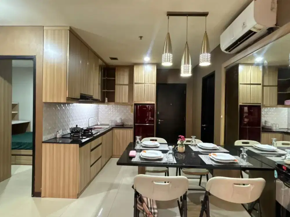 Apartemen Nifarro Park, 3 Kamar Furnished, dekat MT Haryono Jakarta