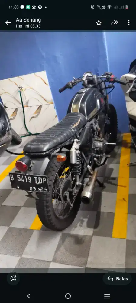 Benelli 152 motor dilan melea BU