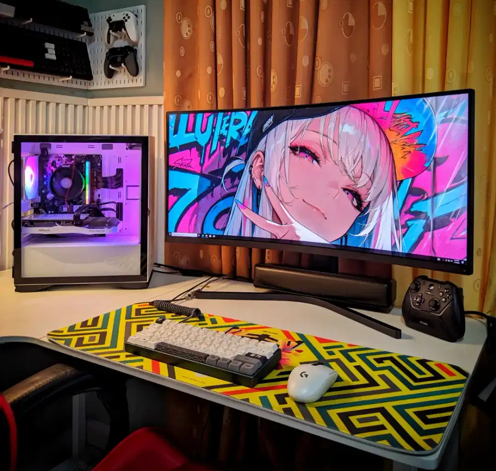 pc gaming murah ryzen 5500 / ram 16gb / rx 6600 / nvme + bonus