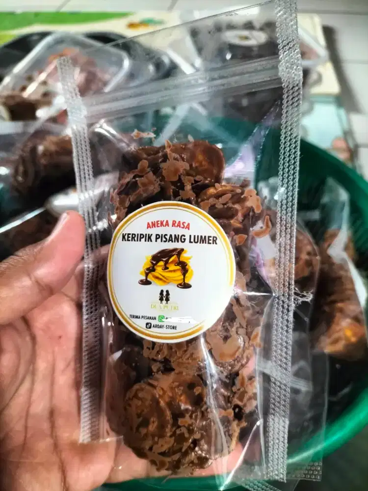 Keripik pisang lumer