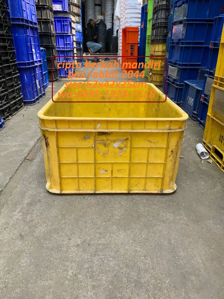 box rabbit plastik cuci piring MBG cb