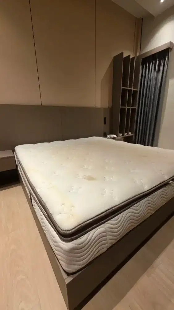 Ranjang kasur spring bed serta 180 x 200