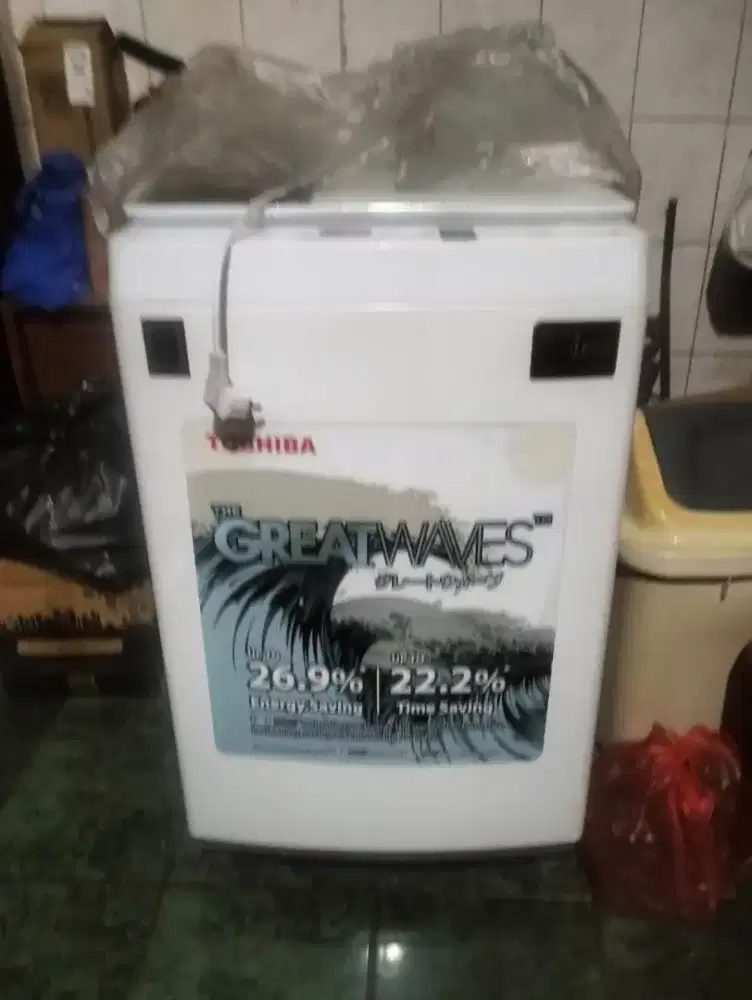 Di jual mesin cuci baru tanpa kardus