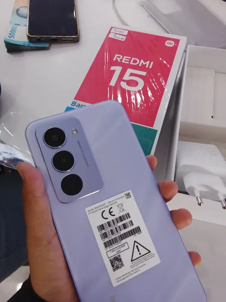 Redmi 15 8/256 murah baterai 7000 MAH bisa cod