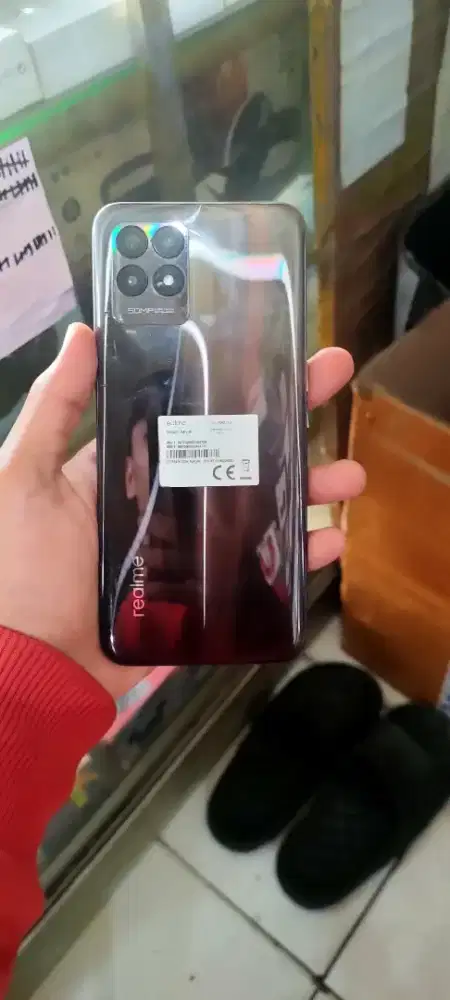 JUAL HP REALME 8I RAM 6GB INTERNAL 128GB SECOND