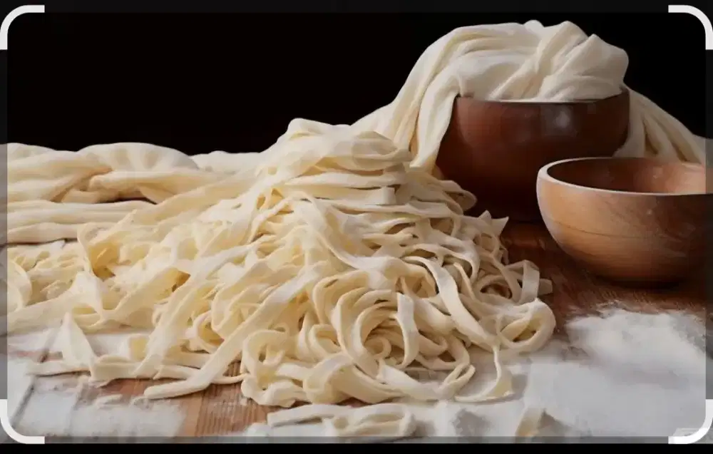 Produksi bikin Mie dan pangsit