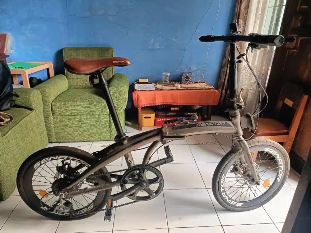 Sepeda lipat Alloy senator 20'