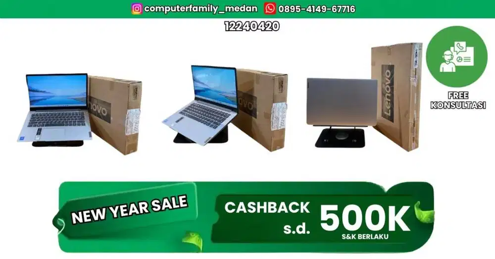 LENOV IDEAPAD 1 14IGL7 FHD CELERON N4020 RAM 8 SSD 256GB