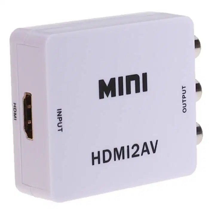 HDMI to AV RCA Converter Adapter TV HDMI2AV RCA Connector