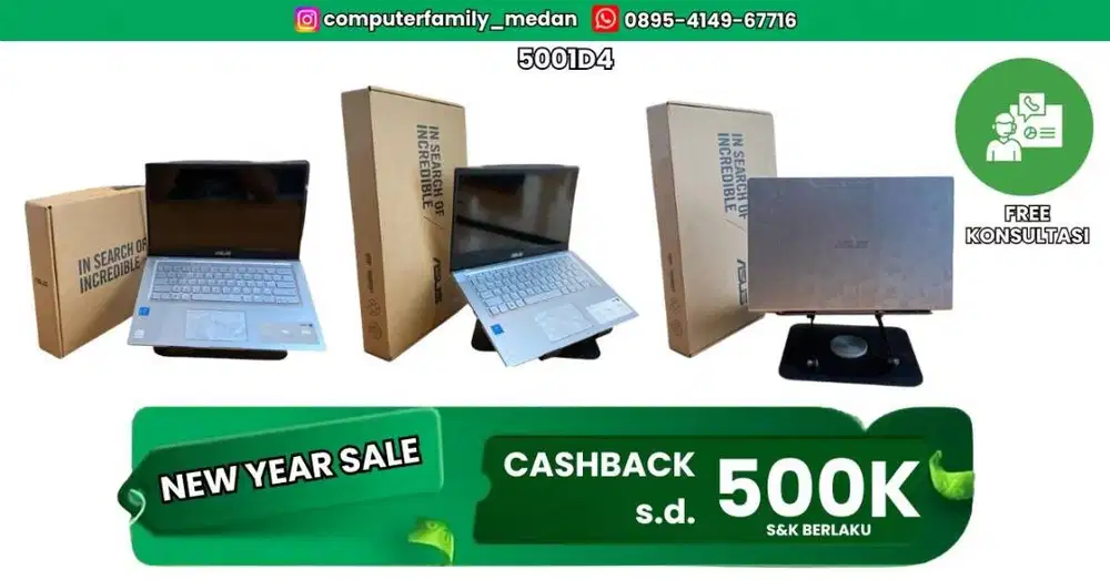 ASUS X415MA FULLSET INTEK CELERON N4020 RAM 4 SSD 256GB