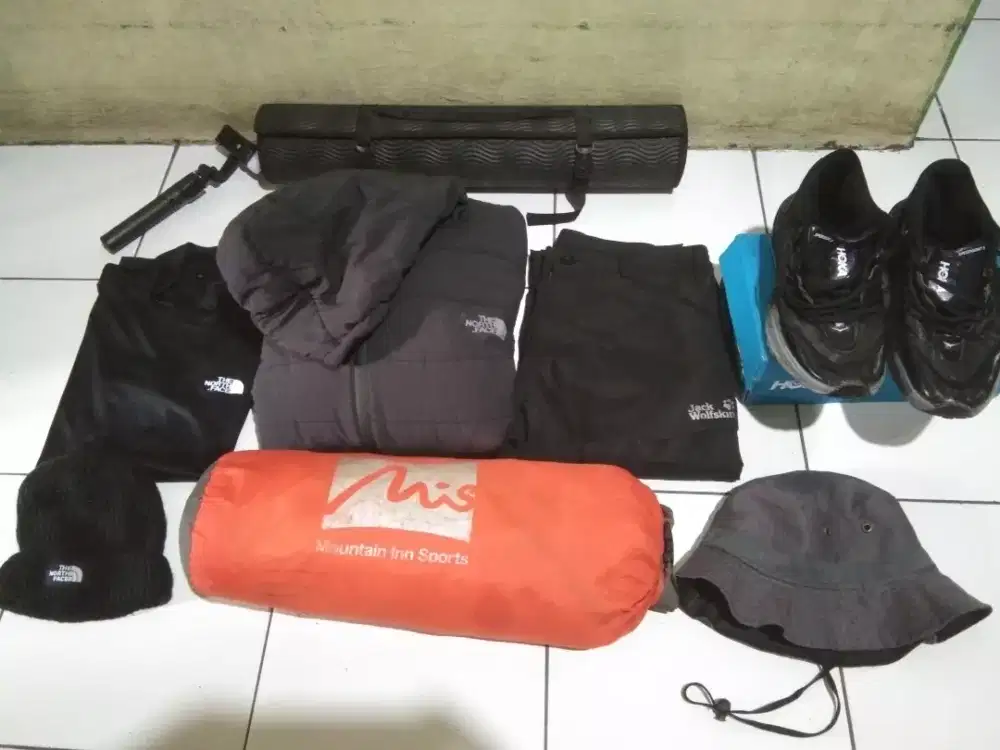 Jual cepat aja perlengkapan outdoor no minus borong semua lebih murah!